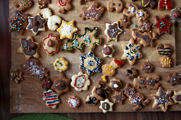 In der Weihnachtsbäckerei